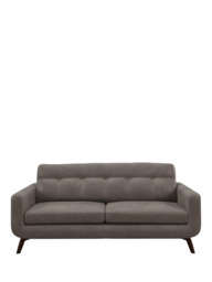 John Lewis Barbican Large 3 Seater Leather Sofa, Dark Leg - thumbnail 5