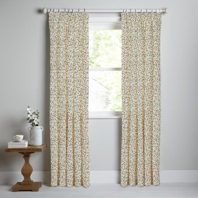 John Lewis Marlow Pair Lined Pencil Pleat Curtains