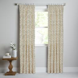 John Lewis Marlow Pair Lined Pencil Pleat Curtains - thumbnail 1