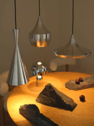 Tom Dixon Unbeaten LED Wide Pendant Ceiling Light, Aluminium - thumbnail 3