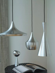 Tom Dixon Unbeaten LED Wide Pendant Ceiling Light, Aluminium - thumbnail 2