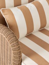 John Lewis x Sophie Conran Felix Woven 2-Seater Garden Sofa, Natural - thumbnail 4