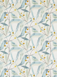 Harlequin Entity Made to Measure Curtains or Roman Blind, Emerald/Ochre