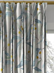 Harlequin Entity Made to Measure Curtains or Roman Blind, Emerald/Ochre - thumbnail 6