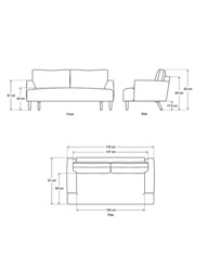Swyft Model 05 Medium 2 Seater Sofa - thumbnail 5