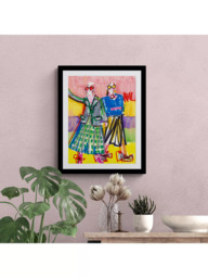 John Lewis Tony Green 'Gialux' Framed Print & Mount, 53.5 x 43.5cm, Multi/Black - thumbnail 2