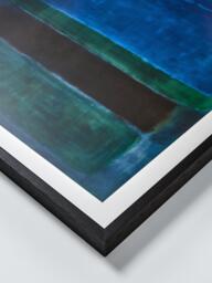 John Lewis Mark Rothko 'Blue, Green and Brown, 1952' Framed Print & Mount, 95 x 78cm, Blue - thumbnail 2
