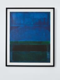 John Lewis Mark Rothko 'Blue, Green and Brown, 1952' Framed Print & Mount, 95 x 78cm, Blue