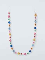 John Lewis Small Bauble Garland, Multi, 180cm