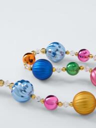 John Lewis Small Bauble Garland, Multi, 180cm - thumbnail 2