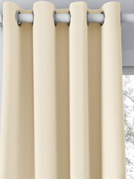 John Lewis Textured Weave Pair Blackout Lined Eyelet Curtains - thumbnail 5