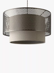 John Lewis Meena Fretwork Steel Ceiling Light - thumbnail 3