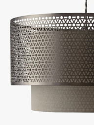 John Lewis Meena Fretwork Steel Ceiling Light - thumbnail 5