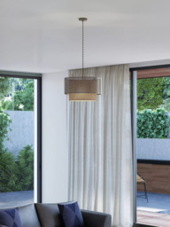 John Lewis Meena Fretwork Steel Ceiling Light - thumbnail 2
