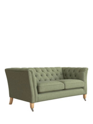 Laura Ashley Chatsworth Small 2 Seater Sofa, Oak Leg - thumbnail 3