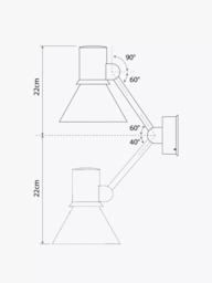 Anglepoise Type 80 W2 Wall Light - thumbnail 6