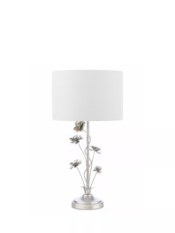 Laura Ashley Lyndale Table Lamp, Silver - thumbnail 4