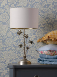 Laura Ashley Lyndale Table Lamp, Silver - thumbnail 2