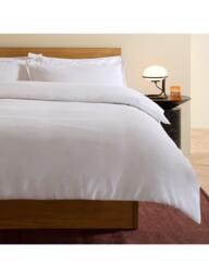 MADE Cosy Waffle Duvet Cover Set, White - thumbnail 1