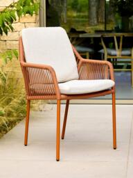 LG Outdoor Malibu 6-Seater Rectangular Garden Dining Table & Chairs Set - thumbnail 5