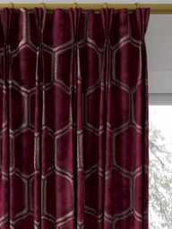 Designers Guild Manipur Made to Measure Curtains or Roman Blind, Amethyst - thumbnail 6
