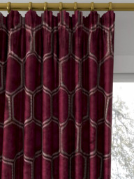 Designers Guild Manipur Made to Measure Curtains or Roman Blind, Amethyst - thumbnail 2