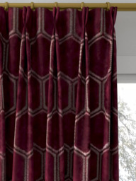 Designers Guild Manipur Made to Measure Curtains or Roman Blind, Amethyst - thumbnail 4
