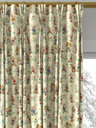 Disney Home x Sanderson Mickey & Minnie Made to Measure Curtains or Roman Blind, Rhubarb/Custard - thumbnail 6