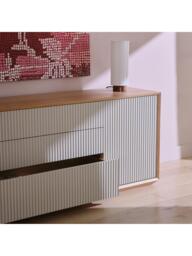 The Conran Shop Pillar Sideboard, Oak/Stone - thumbnail 3