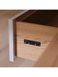 The Conran Shop Pillar Sideboard, Oak/Stone - thumbnail 4
