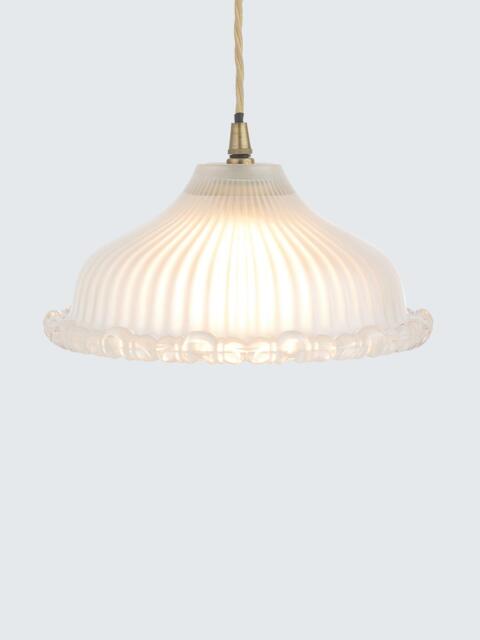 John Lewis Amelie Ribbed Glass Ceiling Light Shade - image 1