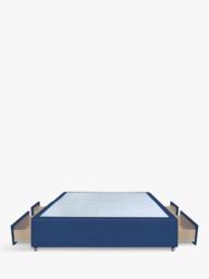 John Lewis Non-Sprung Upholstered Continental 2+2 Drawer Divan Base, Small Double - thumbnail 4