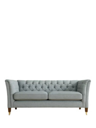 Laura Ashley Chatsworth Small 2 Seater Sofa, Teak Leg - thumbnail 4