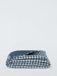 John Lewis Gingham Cotton Quilt, King Size - thumbnail 3