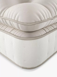 John Lewis British Natural Collection Herdwick Pillowtop 4250, Single, Regular Tension Pocket Spring Mattress - thumbnail 3