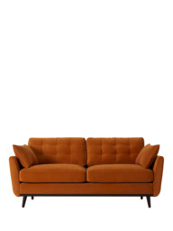 Swyft Model 10 Medium 2 Seater Sofa, Dark Leg