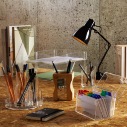 Osco Magazine Holder, Clear - thumbnail 2