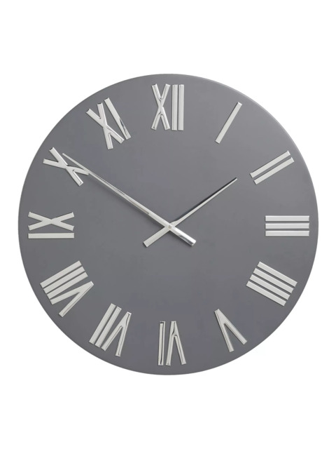 John Lewis Roman Numerals Large Wall Clock, 60cm, Graphite - image 1