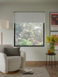 John Lewis Ripple Sheer Daylight Roller Blind, Sage - thumbnail 6