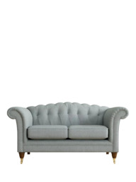 Laura Ashley Gloucester Small 2 Seater Sofa, Teak Leg - thumbnail 3