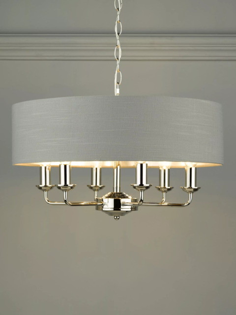 Laura Ashley Sorrento 6 Arm Ceiling Light - image 1