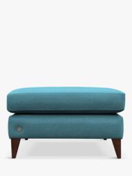 G Plan Vintage The Seventy Two Footstool, Dark Leg