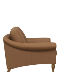 John Lewis Camber Grand 4 Seater Leather Sofa, Light Leg - thumbnail 3