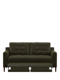 John Lewis Draper II Motion Medium 2 Seater Leather Sofa, Dark Leg - thumbnail 5