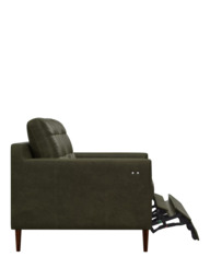 John Lewis Draper II Motion Medium 2 Seater Leather Sofa, Dark Leg - thumbnail 3