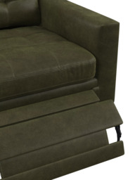 John Lewis Draper II Motion Medium 2 Seater Leather Sofa, Dark Leg - thumbnail 6