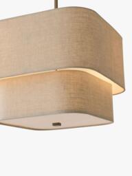 West Elm Aleena Pendant Ceiling Light, White Natural - thumbnail 6