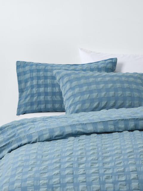 John Lewis Chunky Seersucker Duvet Cover Set - image 1