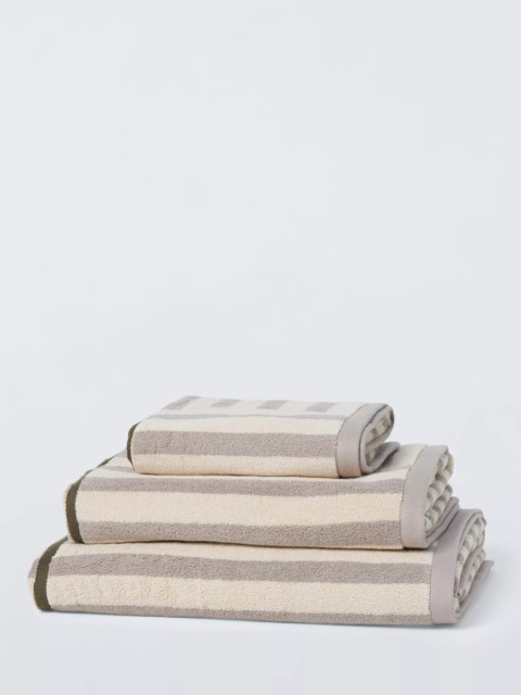 John Lewis Broken Stripe Towels