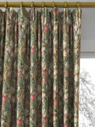 Morris & Co. Golden Lily Minor Made to Measure Curtains or Roman Blind, Artichoke/Vanilla - thumbnail 2